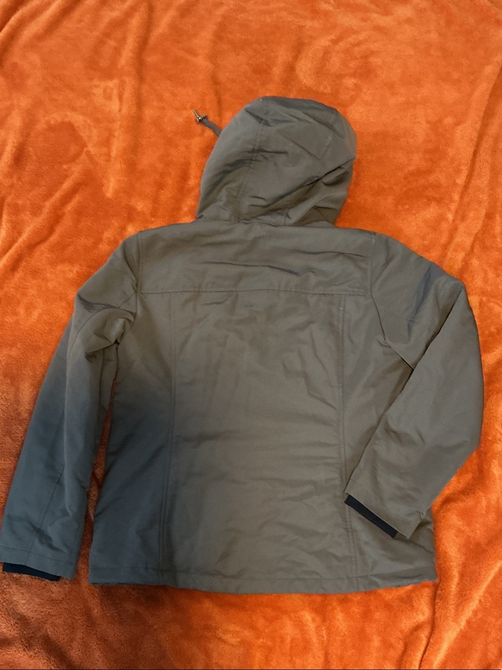 Tommy Hilfiger Men's Hooded Shell Jacket in Gray - Picture 4 of 4